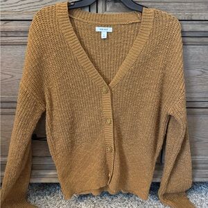 Nine West Women's Cardigan Sweater in Brown